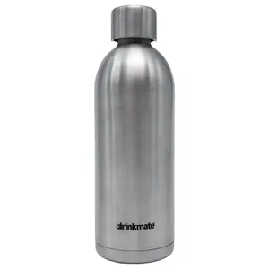 1L Stainless Steel Bottle, Compatible with Standard Fizz Infuser