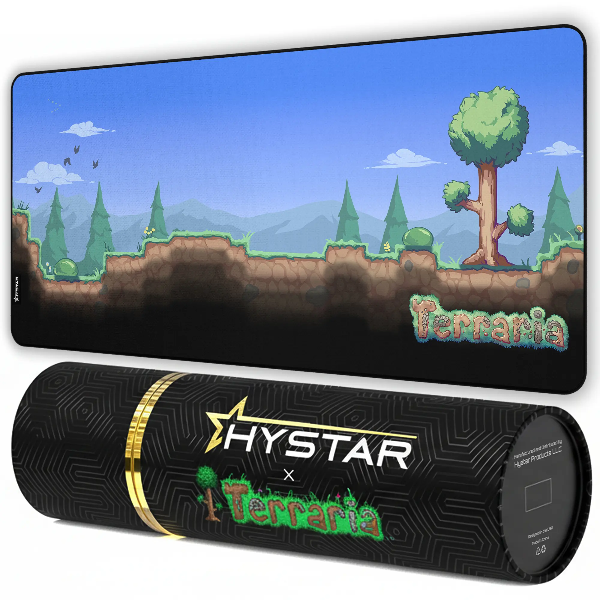 Hystar Desk Mat - Overworld - Terraria Edition