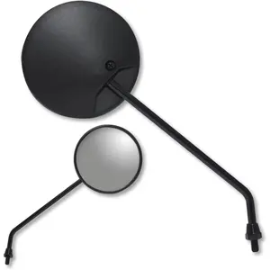 970830   Black Universal Scooter Motorcycle Mirror