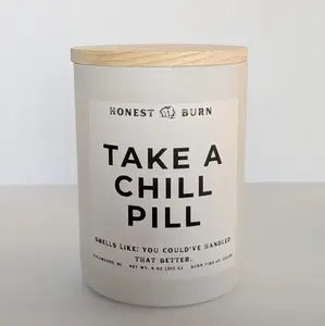 Take a Chill Pill - 9oz Soy Candle - Ready to Gift (Box & Card Included)