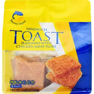 Success Sandwich Toast Seasoned with Chicken Meat Floss 12.69oz 6 Pieces