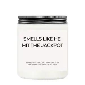 Funny Bridal Shower Gifts for Bride - Bride Gifts - Engagement Gift for Women - Engaged Gift Scented Candle