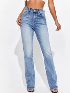 Women's Micro Stretch Denim Jeans - Comfortable, Soft, Breathable Fabric Bottoms with Flattering Fit for Casual Womenswear