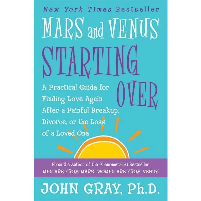 Mars and Venus Starting Over: A Practical Guide for Finding Love Again After a Painful Breakup, Divorce, or the Loss of a Loved One by John Gray [Paperback Book]