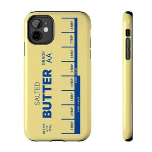 Chic Phone Case Suitable for IPhone17/16/15/14/13/12/11 Pro Promax Plus Air,Salted Butter Phone Case, Funny Phone Case iPhone and Galaxy, Gift for her him, Cover, Accessories