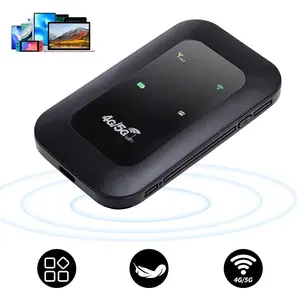 5G/4G Portable WiFi Hotspot Mobile Router,Portable WiFi Hotspot,150Mbps High Speed,Connect Up to10+ Devices for Travel/Home/Business/RV/Cruise,Hotspot Device