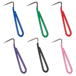 Hoof Pick 5-1/2" with PE Coated Handle #45404 Horse Care Horse Equipment Kit