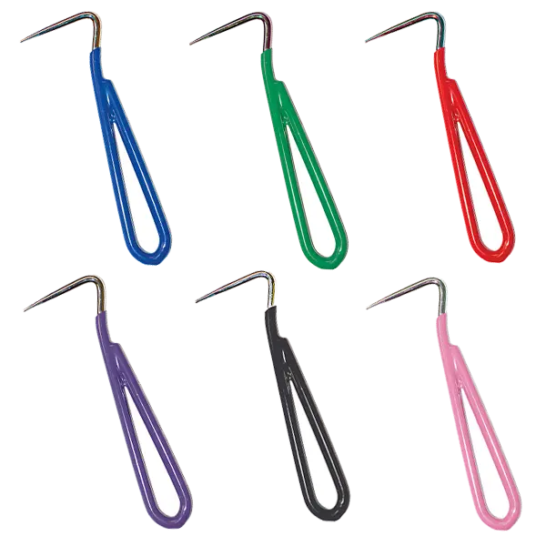 Hoof Pick 5-1/2" with PE Coated Handle #45404 Horse Care Horse Equipment Kit
