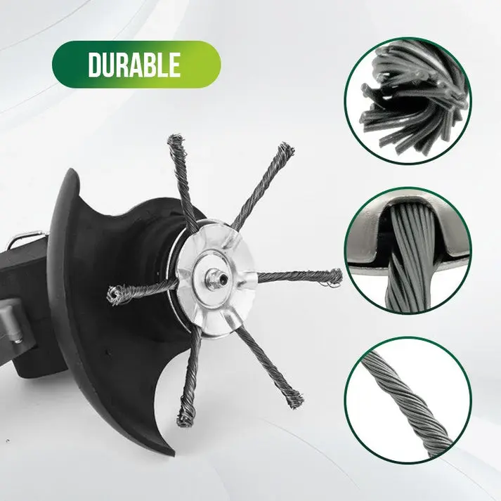 Universal String Trimmer Replacement Head, Multitool Accessory for Hand Tools (Grass Trimmer Head Compatible)