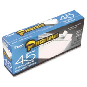 Mead  Security Envelopes- Self-Sealing- No 6.7- 55-Box- White