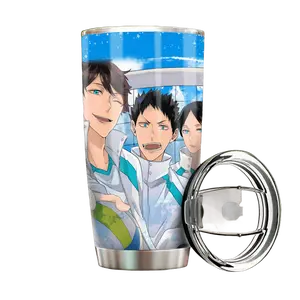 Aoba Johsai Tumbler Cup Anime Haikyuu Car Accessories 12-30oz