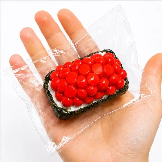 Masago Sushi Squishy Toy – Kawaii Sushi Collectible | Soft Fidget Toy
