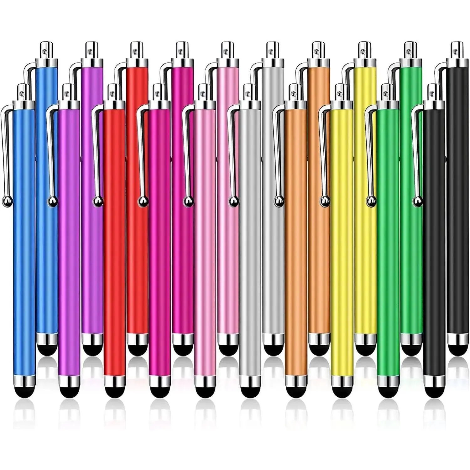 20 Pack Stylus Pen,Stylus Pen for Touchscreen High Precision and Sensitivity for Everyday Writing/Drawing,Universal Stylus Compatible with Touch Screens,