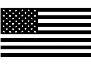 2 x  American Flag Vinyl Decal Sticker for Car Window | 3.62" x 1.91" | 5" x 2.63" | Patriotic USA Flag Car Decor