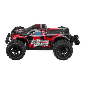 VEVOR Remote Control Car, 1:18 Scale RC Car for Kids, All Terrain 4WD Off-Road Monster Truck with 45° Wheelie & 2 Batteries, 36 km/h High Speed Hobby Racing Car, Ideal Gift for 8+ Years Kids, IPX4