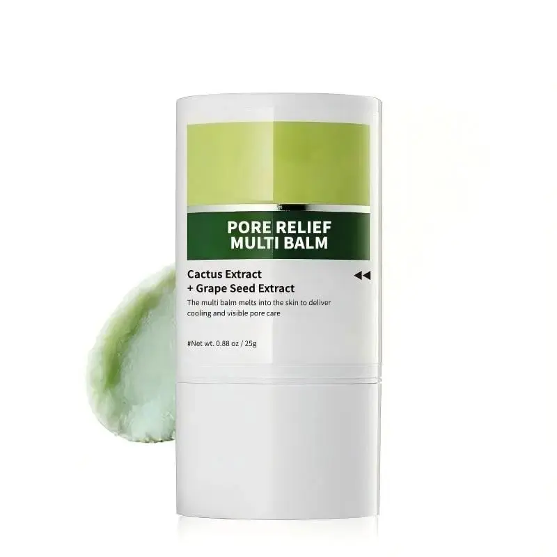 CACTOX Multi-Balm – Cactus Extract Pore Minimizer + Anti-Puffiness Stick | Non-Comedogenic, Oil-Free Skin Recovery