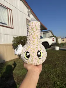 Handmade Crochet bong buddy