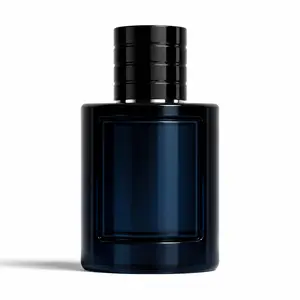 Premium Sleek Black Collectible Bottle - Intense Classic Leather Scented Touch 3.4 oz