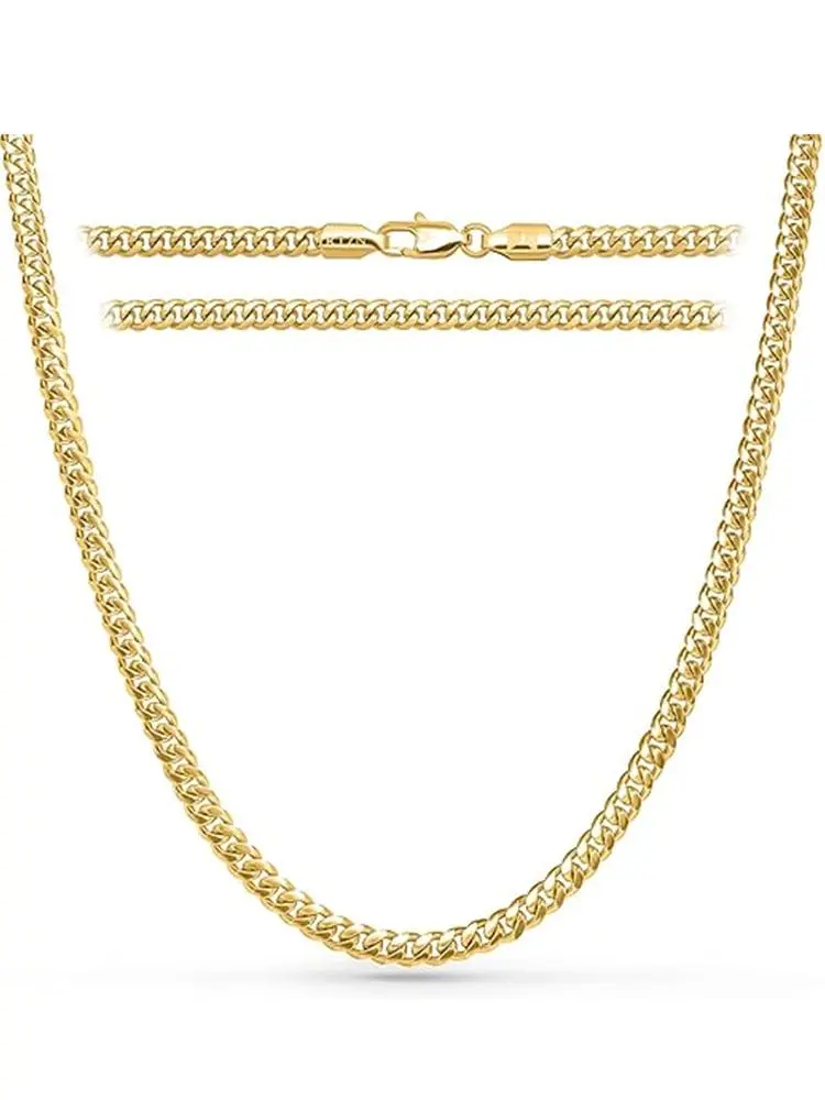 RTZN Gold Cuban Link Chain (5mm)