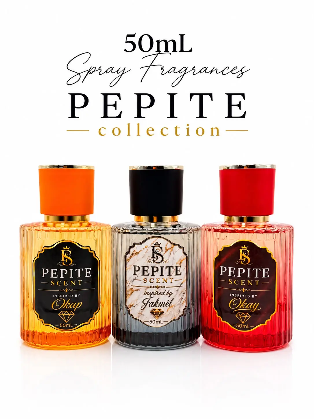 PEPITE SCENT PERFUME COLLECTION 50 ML