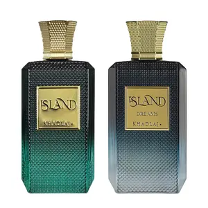 Khadlaj 2 Piece Extrait de Parfum Bundle for Unisex (3.4 Ounce, Khadlaj Island & 3.4 Ounce Khadlaj Island Dreams)