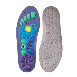 Shoe Insoles Men Arch Support Inserts for Men & Women, for Flat Feet, High Arch Support Inserts Women, Running Sports Shock-Absorbing and Massage Insoles, Men's Breathable Insoles