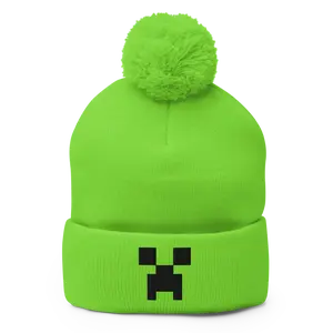 Minecraft Creeper Face Beanie