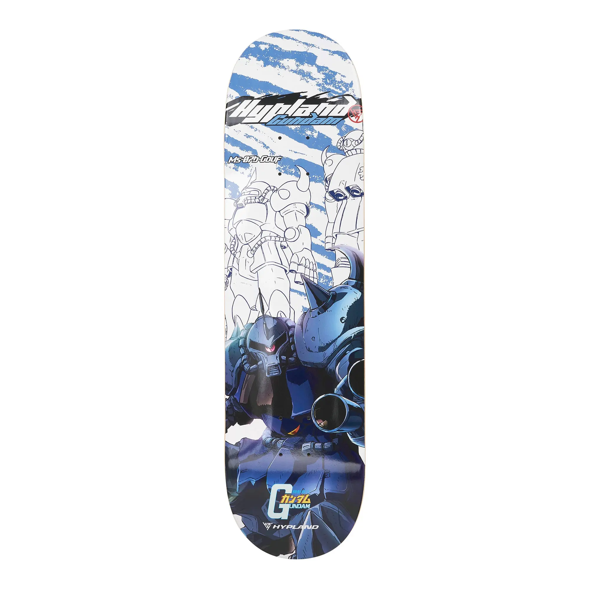 Hypland GUNDAM 78 GOUF Skate Deck with Unique Design and Features