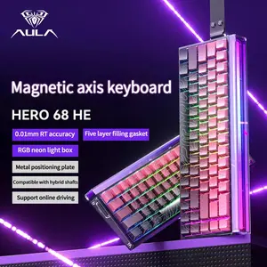 (NEW SALE) AULA WIN 68 68Key Magnetic Switch Mechanical Keyboard BEST FOR GAMER
