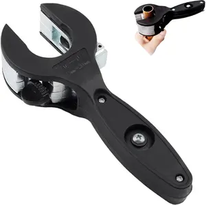Ratchet-type Pipe Cutter, One-hand Fast Pipe Cutting Toolfor Cutting 5/16-1-1/8 inch Stainless Steel CopperAluminium,for Home Working spacesaving tools