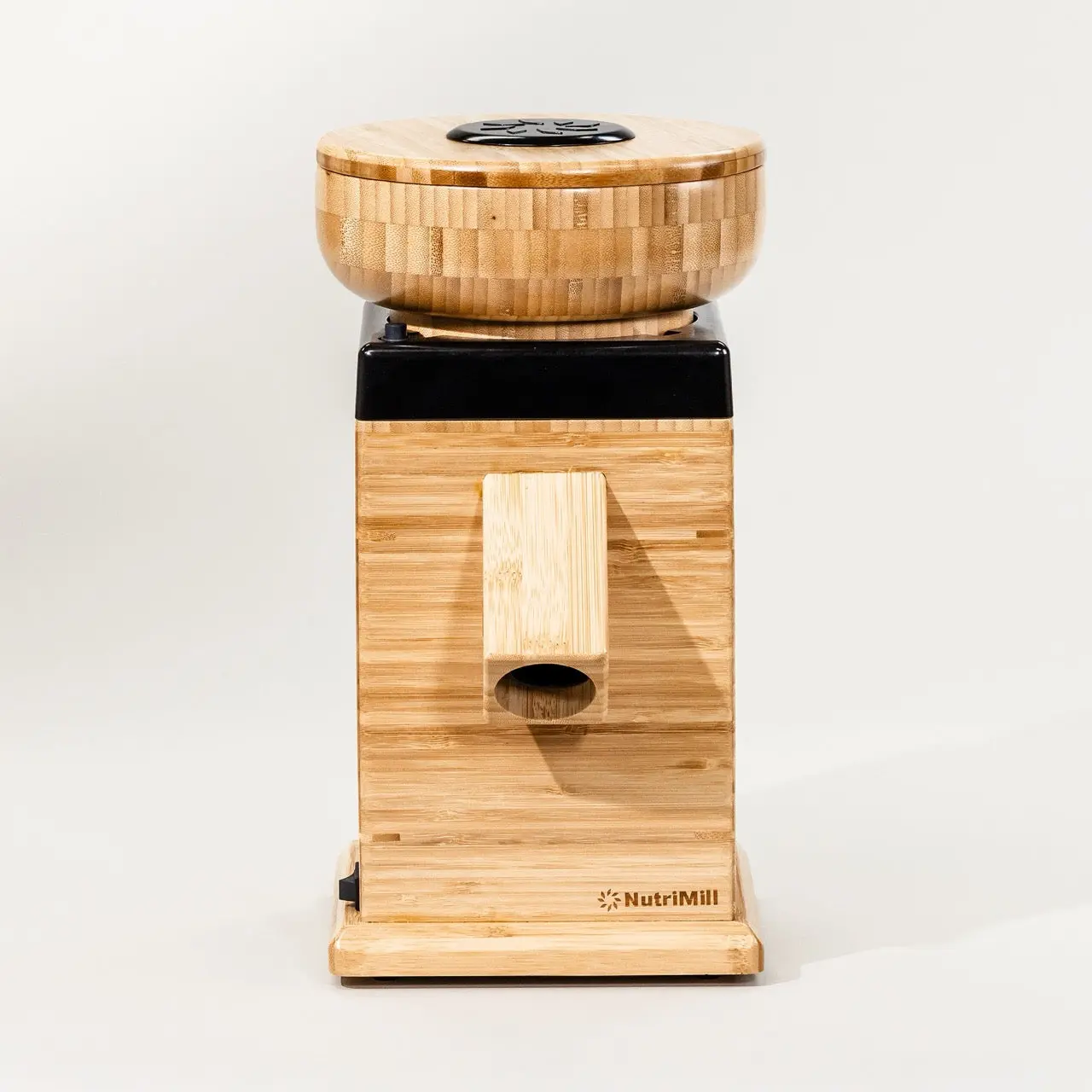Harvest Grain Mill, Household Countertop Kitchen Appliance with Adjustable Texture Control Knob for Grain Milling