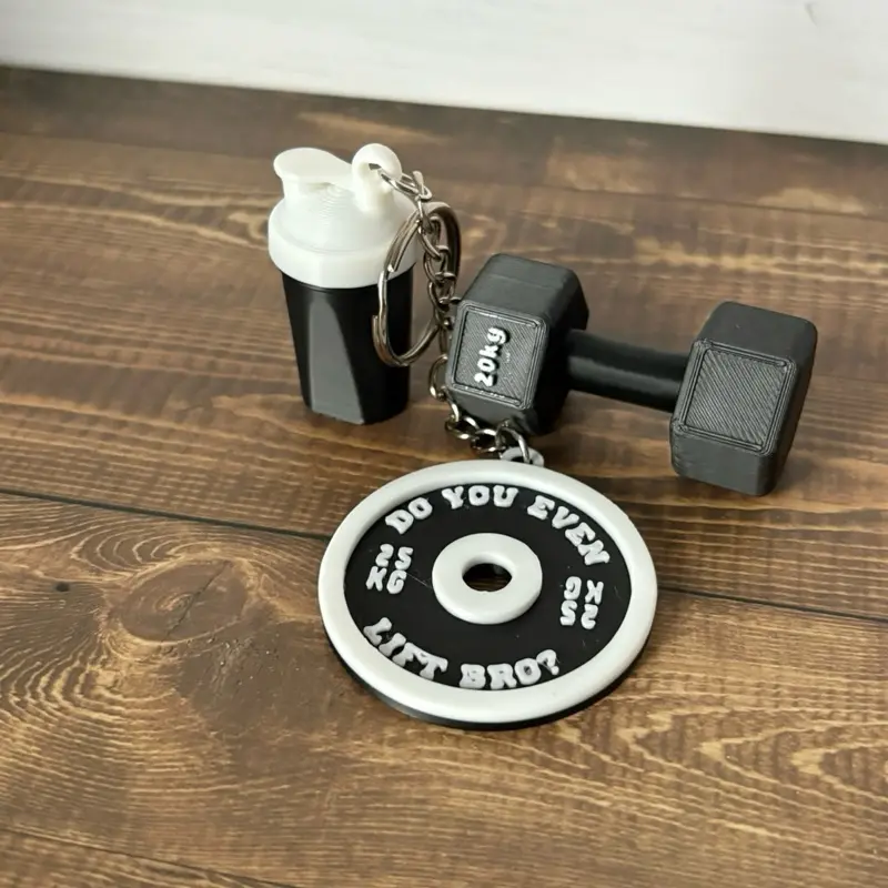 Gym bag charms Gym bag charms