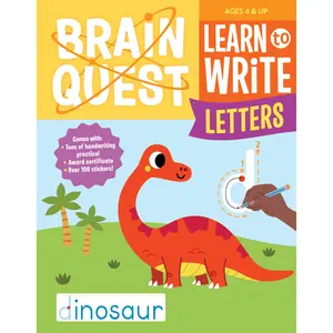 Brain Quest Learn to Write: Letters by Workman Publishing [Paperback Book]