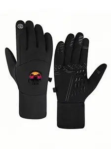 1pc with  Beautiful Honeymoon Cruise 2025 an Featuring a Tropical Palm Tree Design in  winter gloves thermal gloves Touch Screen Touch Screen Compatible Hiking adult warm gloves Warmest Christmas gifts Best Selling