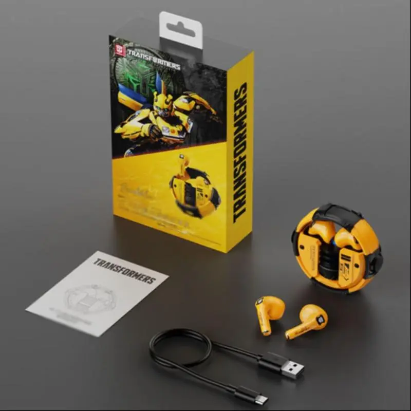 TRANSFORMERS TF-T23 Wireless Headphones, Half In-ear Earphone with