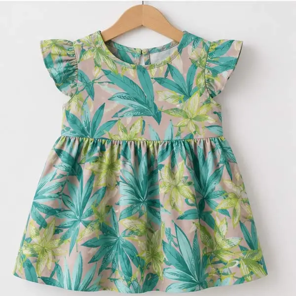 Luxury Tropical Print CEY Fabric Premium 100% Polyester Soft Flowing Apparel Material, 58/59" Wide