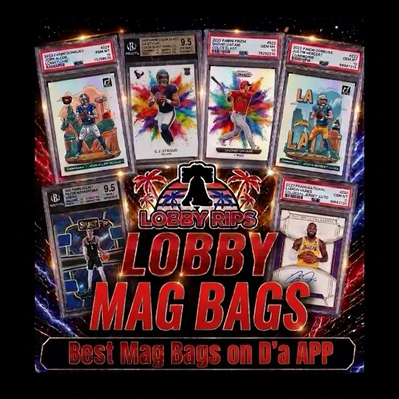 Lobby Rips Card Mystery Pack - 1 Card - mag, auto, patch + more
