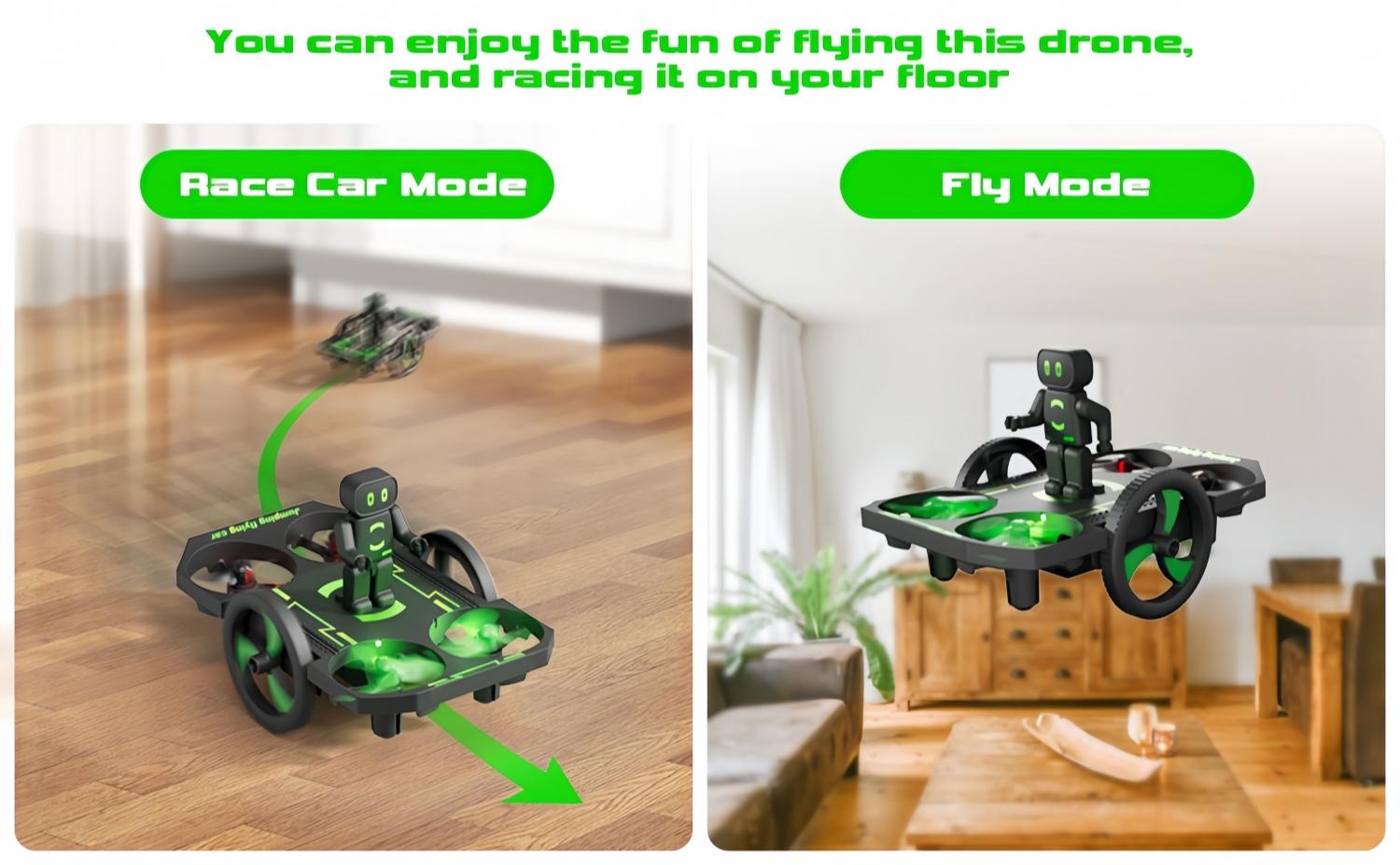 Foam RC Airplane with Cool Led Light, 360° Flip and Headless Mode, Remote Control Airplane RC Plane for Kids Adults Aged 6+, RC Flying Toy for Kids, Birthday Gift