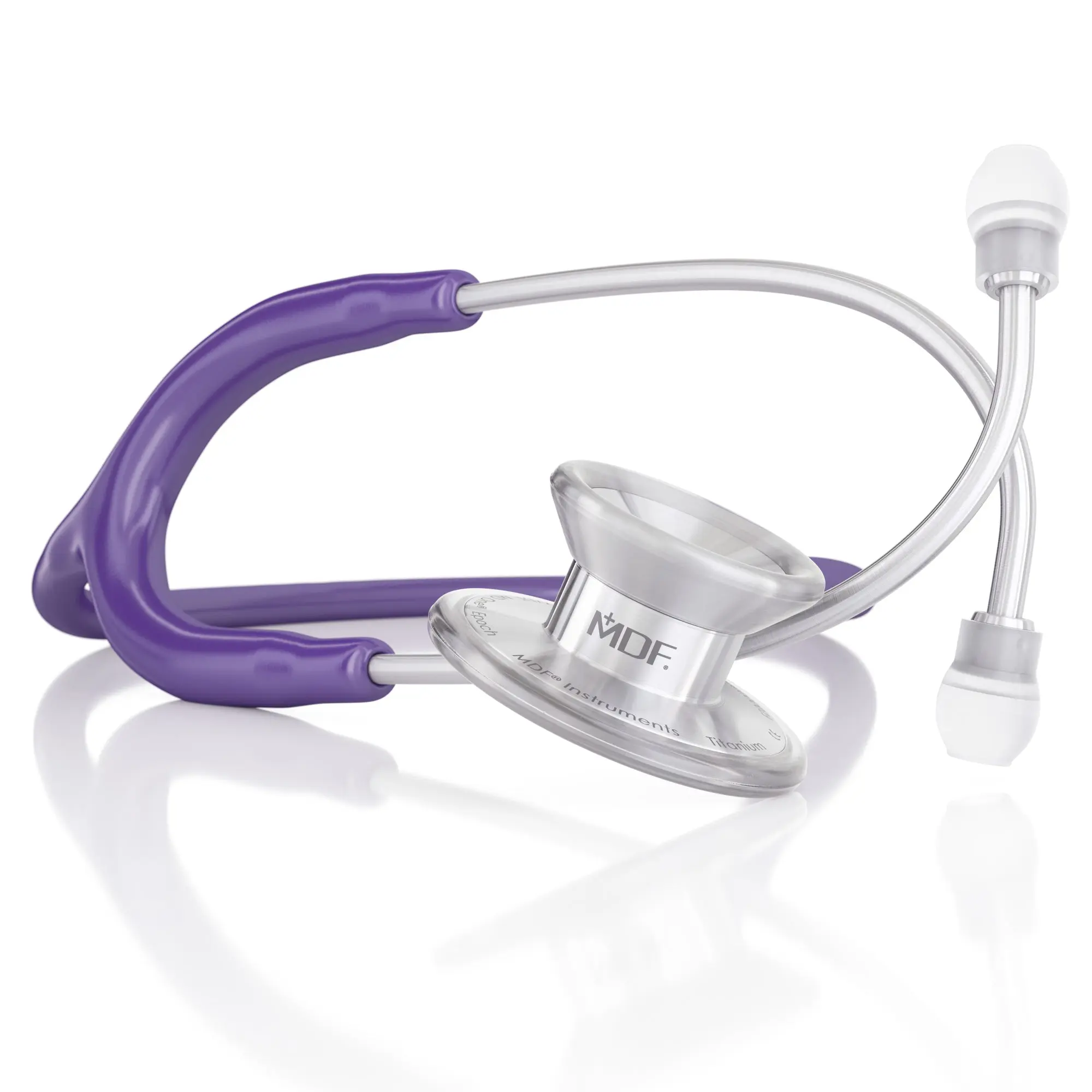 MD One® Epoch® Titanium Adult Stethoscope - Purple