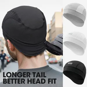 1/2 Piece Set Sweat-Wicking Helmet Liner Caps, Quick-Dry Breathable Cycling Hat, Sports Hat, Road Bike Sun Protection Skull Cap, Summer Cooling Headwear