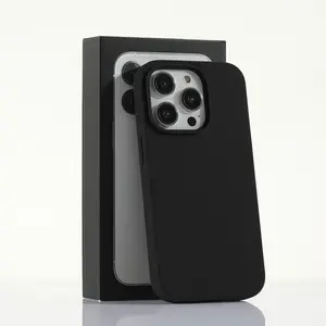 Large Hole Skin-Feel Liquid Silicone-like Phone Case, Skin-friendly Premium Handfeel, Soft Case, Shockproof Protective Cover, Colorful Candy Colors,Shockproof Phone Protective Case Compatible with iPhone 17 Series 12 13 14 1516 17 Pro Max 11