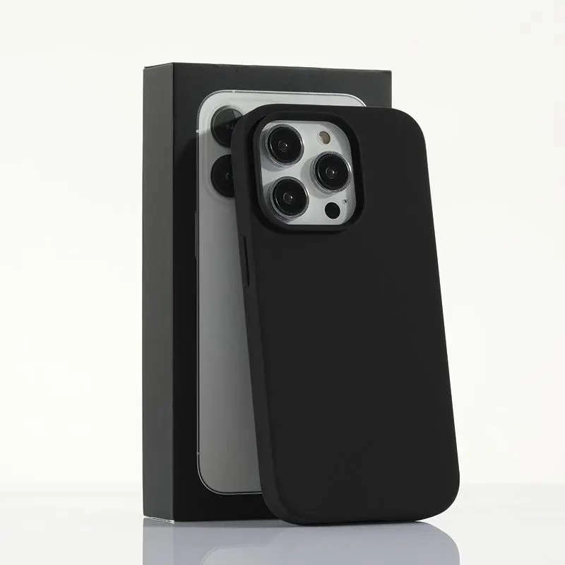 Large Hole Skin-Feel Liquid Silicone-like Phone Case, Skin-friendly Premium Handfeel, Soft Case, Shockproof Protective Cover, Colorful Candy Colors,Shockproof Phone Protective Case Compatible with iPhone 17 Series 12 13 14 1516 17 Pro Max 11