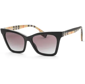 Burberry Women's Fashion 53mm Black Sunglasses BE4346-39428G-53