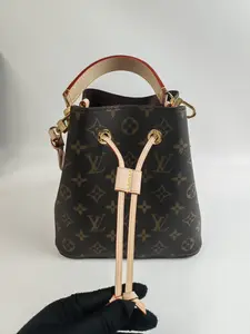 Pre-owned Louis Vuitton vcoated canvas Bucket bags Noe BB in Monogram Canvas【BF 12】