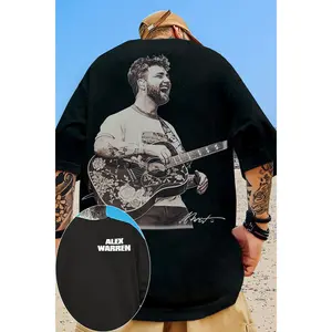 Alex Warren Music Graphic Shirt, Vintage Pop Singer Fan Tee, Concert Merch