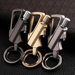 Permanent Match Infinity Lighter, Permanent Match Infinity Lighter with Multitool Keychain Bottle Opener, Keychain Multitool (Not Include Lighter Fluid) Kitchen