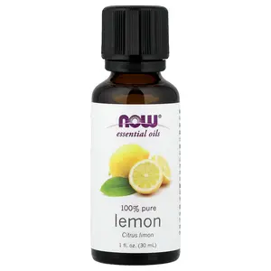 NOW Foods Essential Oils, Lemon, 1 fl oz (30 ml)