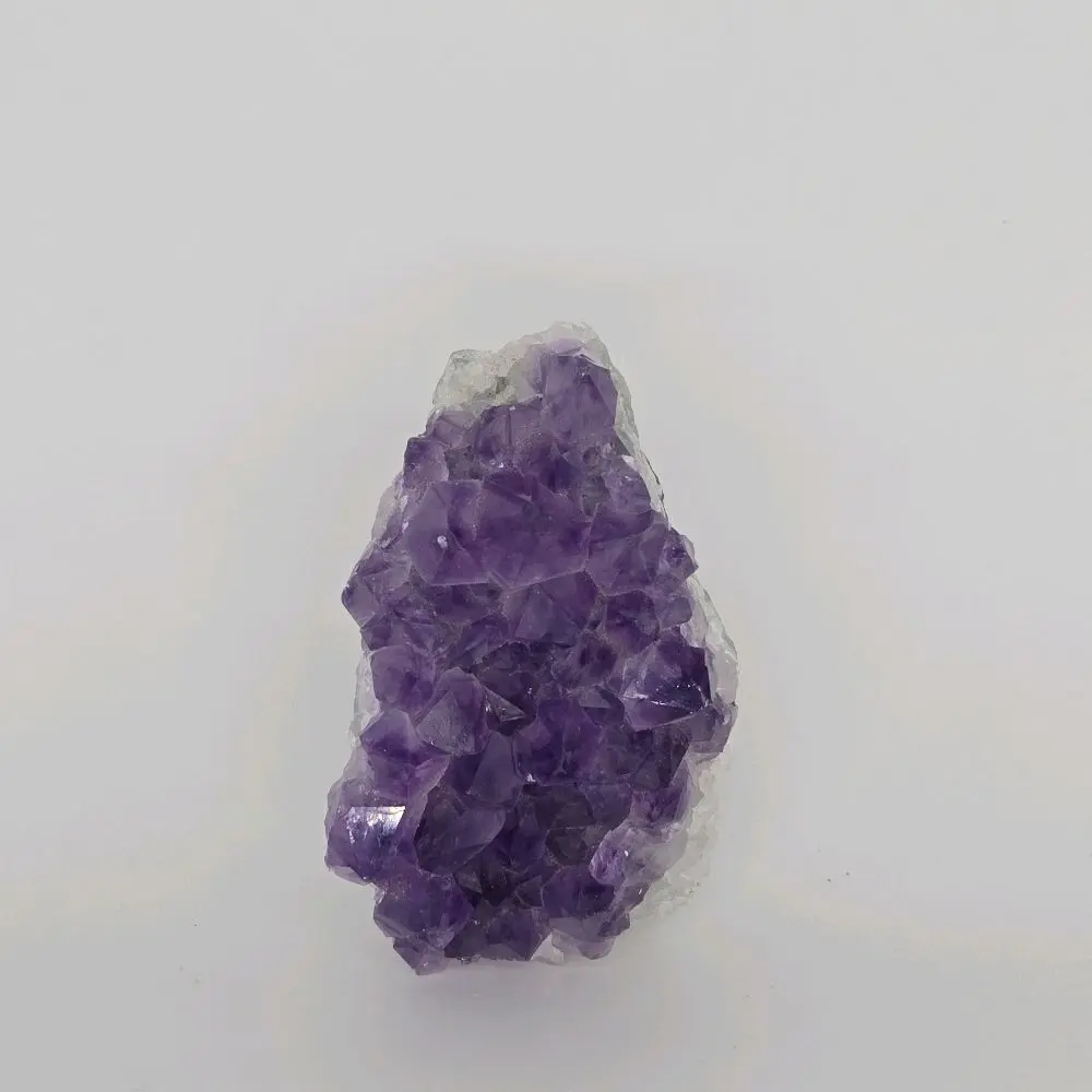 Natural Amethyst Crystal, 8-11oz Raw Amethyst Specimen for Home Decor & Spiritual Healing
