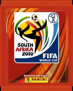 x5 Panini World Cup 2010 Football Stickers - Panini Soccer
