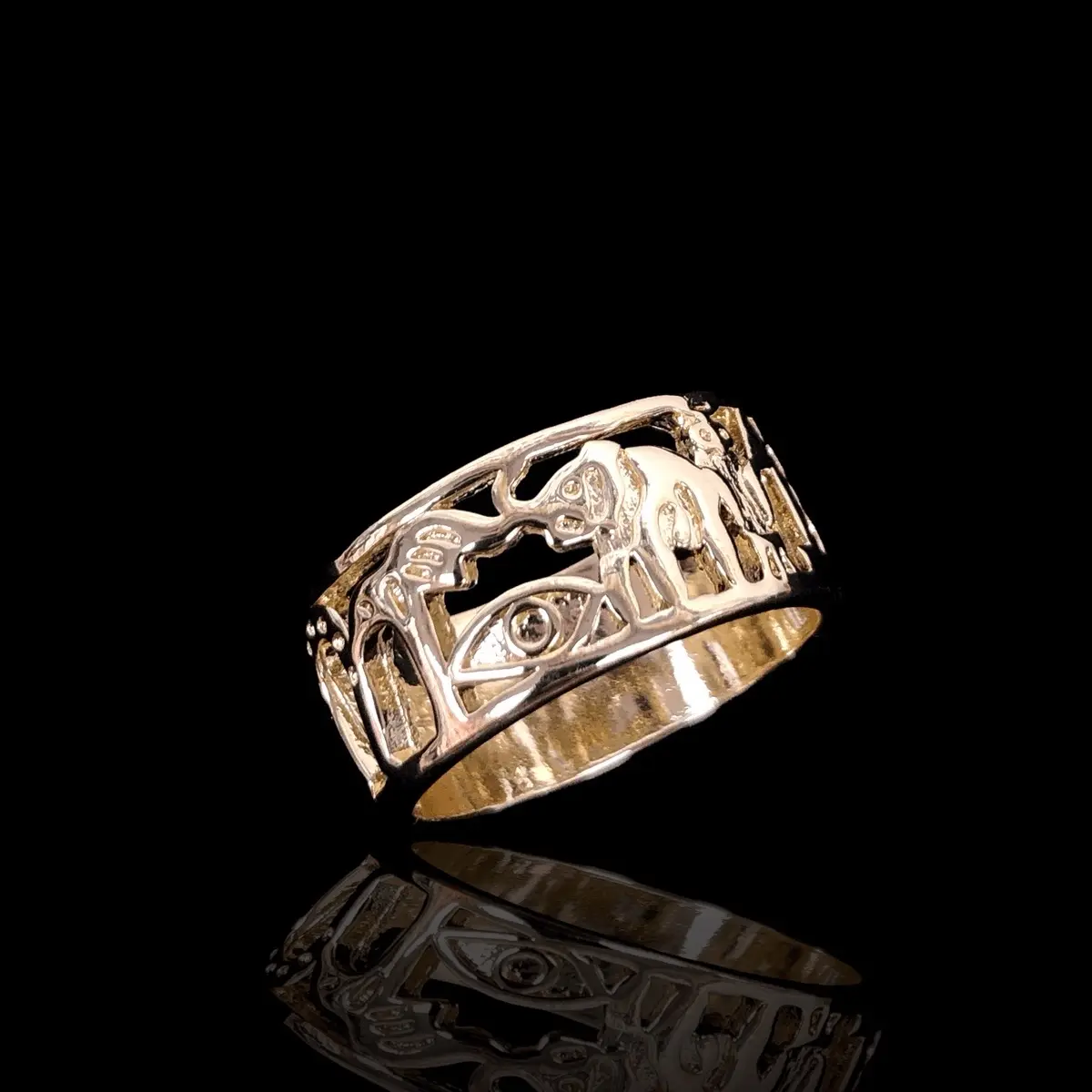Lucky Elephant Ring for Women - Fashion Accessory